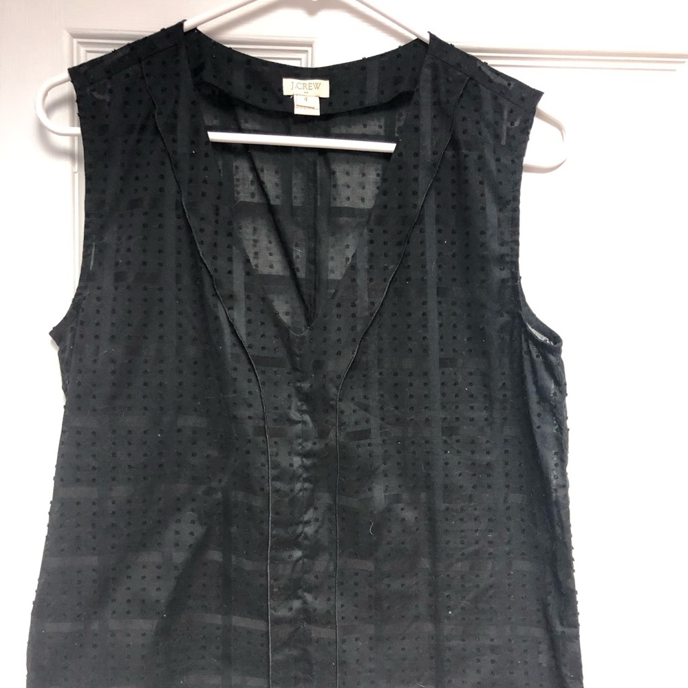 Sleeveless J. Crew top